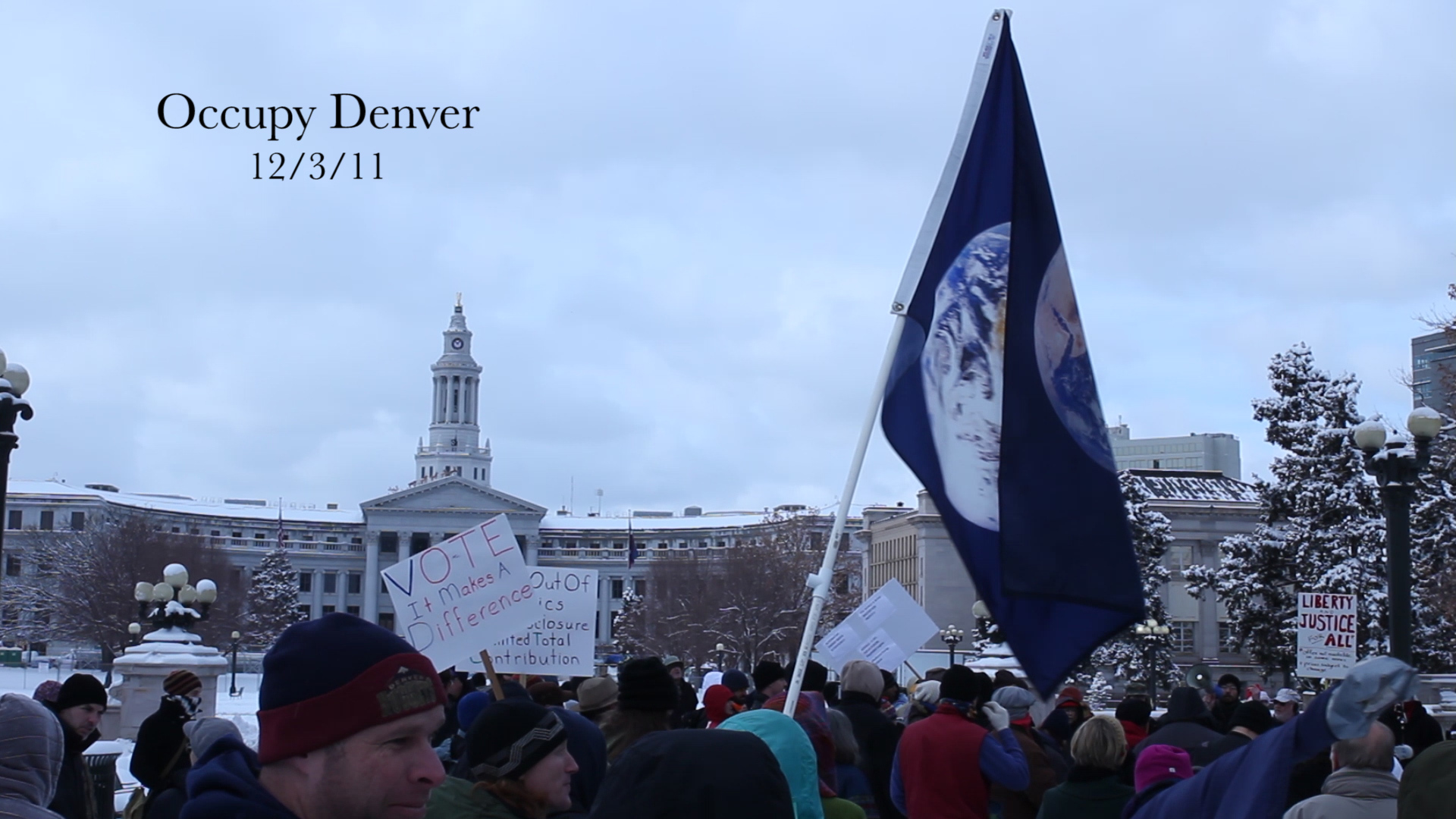 Occupy Denver – Cute Speaker